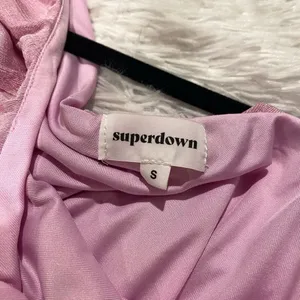 Superdown Nicholette One Shoulder Mini Dress in Shimmer Small thumbnail 7