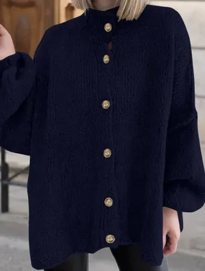 Pretty Garden Button Up Collar Cardigan Sweater thumbnail 5