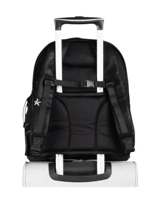Rebel Athletic 𒀭Dream Bag Cheerleading Backpack 𒀭Expandable Cheer Bag 𒀭 Black thumbnail 13