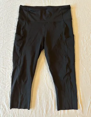 Lululemon Black Leggings Capri Women’s thumbnail 1