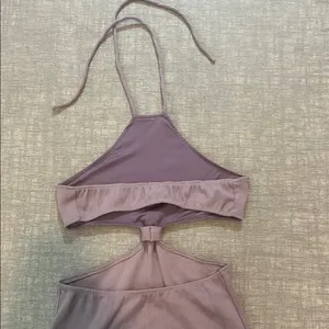 Purple cut out dress Size L thumbnail 3