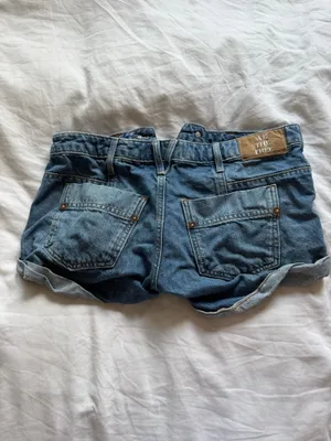 We The Free Free People Jean Shorts thumbnail 2