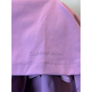 Outdoor Voices One Shoulder Dress Womens XS Lavender Purple Active Skort Dress thumbnail 6
