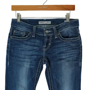 BKE Denim Jeans Womens‎ 26Rx31.5 Fits (30x31) Stella Skinny Stretch Low Rise thumbnail 5