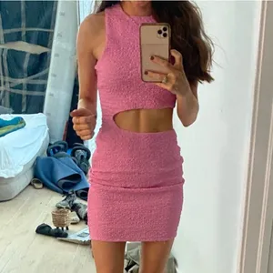 Lovers & Friends Revolve Lavallette Mini Dress in Bubblegum Pink thumbnail 2
