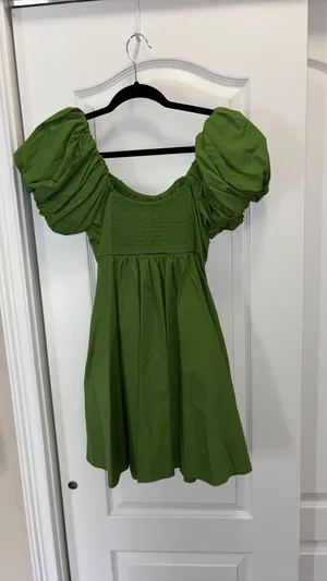 Abercrombie Dress Mini Puff Sleeve thumbnail 3