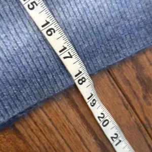 Offline by aerie ribbed ombre cropped blue sweater size xl thumbnail 5