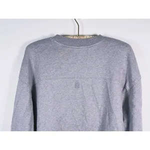 Free People Movement Odette Side Tie Sweatshirt Size M Gray Lounge Barre Raw Hem thumbnail 6