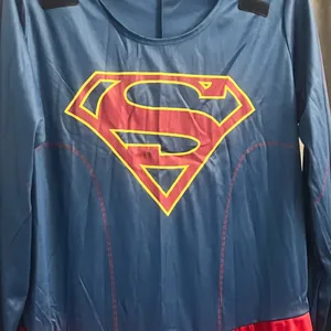 Rubies HALLOWEEN SUPERGIRL womens costume Large blue red dress cosplay thumbnail 2