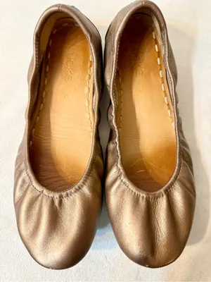 Tieks by Gavrieli Metallic Bronze Ballet Flats Size 8 thumbnail 8