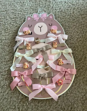 A02 ava Olivia bow hair accessories cute thumbnail 1