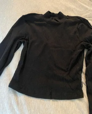 TNA Waffle Long Sleeve Cropped Mockneck thumbnail 3
