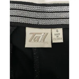 Tail Tech Pants Womens Sz 4 Black Pull On Zip Pockets Straight Leg Golf‎ Slacks thumbnail 6