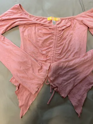 Urban Outfitters Crop Top Long Sleeve thumbnail 1
