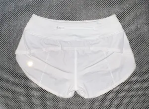 Speed Up Low-Rise Lined Short 2.5” in White thumbnail 2