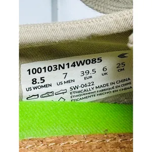 Cariuma x Pantone OCA Low Sneaker Womens 8.5 Men's 7 Plaza Taupe Canvas Shoes thumbnail 8