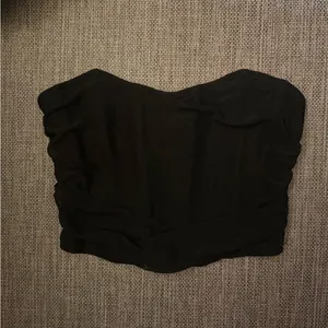 SheIn Black Corset Fitting Top thumbnail 2