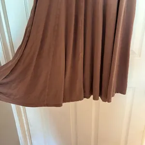 MOA USA Women’s Brown Solid Scoop Neck 3/4 Sleeve MIDI Dress Size 12 thumbnail 3