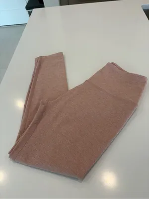 Beyond Yoga Pink Heather High Rise Leggings Size L thumbnail 5