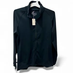 Peter Millar fitted Golf Jacket black size XL full zip NEW thumbnail 2