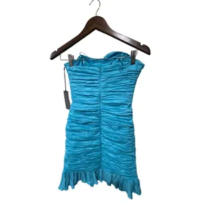 Liv Foster Crushed Taffeta Rosette‎ Mini Dress Size 4 thumbnail 8