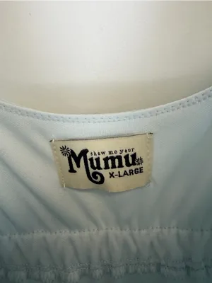 Show Me Your MuMu Light Blue Ruffle Maxi Dress thumbnail 7