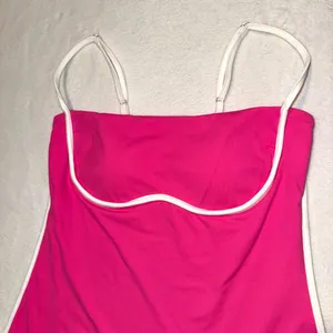NWT Impressions Boutique Pink ALO Streamline Athletic TCEC Romper Dress size Small thumbnail 6