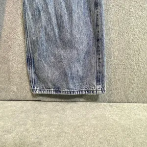 Hollister Low-Rise Baggy Jeans Women 000R W23 Blue Acid Wash Denim Y2K 90s EUC thumbnail 7