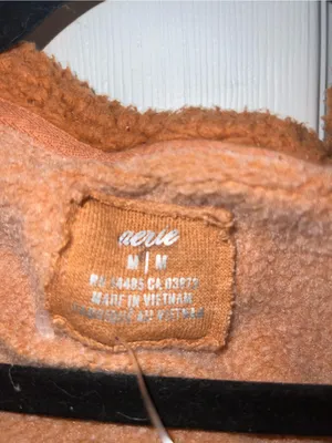Aerie Fuzzy Sherpa Zip Up thumbnail 2