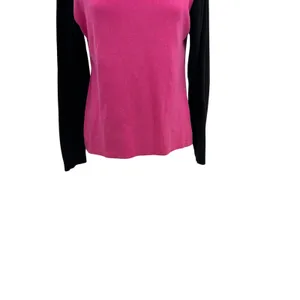 Vintage‎ Polo Jeans Co Ralph Lauren Logo Sweater Pink Black Y2K Cotton XL thumbnail 4