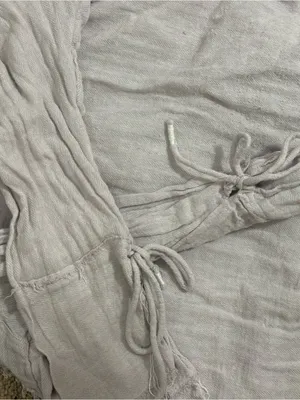 We The Free Washed Light Gray Button-Up Tunic thumbnail 6