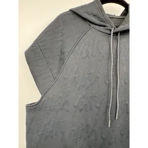 Yitty Backless Hoddie Dress Black Cap Sleeve Athleisure Lounge Open Back Tunic L thumbnail 3