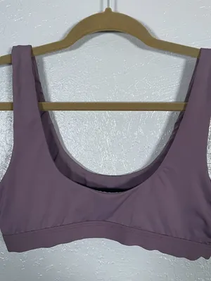 Dippin' Daisy's Women S Purple Sporty Bikini Top No Pads Stretch Beach Summer thumbnail 4