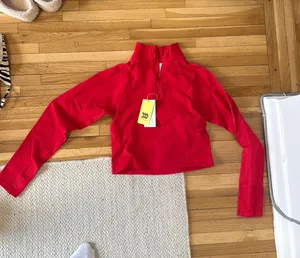All in Motion Workout Top long sleeve red Women’s thumbnail 1