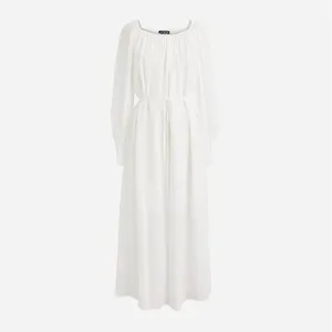 J.Crew Collection Sheer Maxi Dress Viscose Oversized Minimalist Boho Medium NWT thumbnail 2