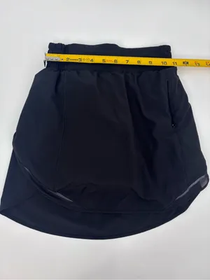 lululemon athletica Black Athletic Skort with Built-In Liner thumbnail 5