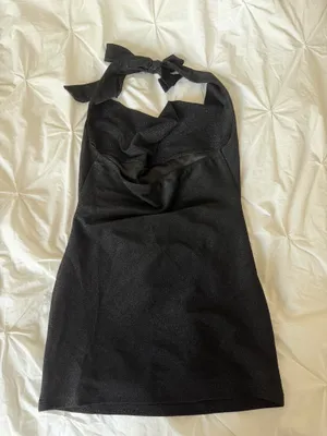 Black Mini Dress Princess Polly thumbnail 3