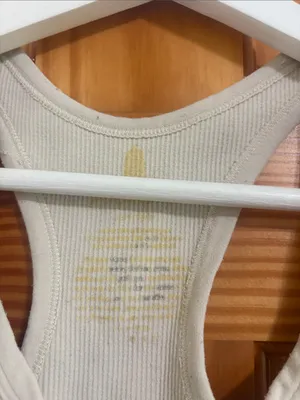 Free People Movement Size Small Off-White Bra Top thumbnail 2