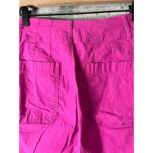 Maeve by Anthropologie The Colette Pink Wide Leg Pants Linen Blend Size 27 thumbnail 4