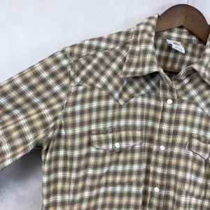 Carhartt Women Flannel Shirt Large Western Workwear Heritage Grunge Street Retro thumbnail 5