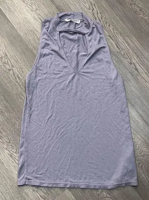 Project Social T Los Angels Women’s Purple Sleeveless Top Size Medium thumbnail 1