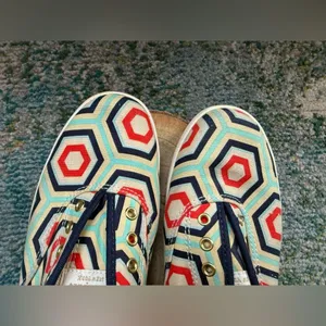Kate Spade x Keds Champion Geo lace less slip on sneakers, size 6.5M thumbnail 13