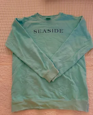 Seaside Comfort Colors Crewneck Teal thumbnail 3