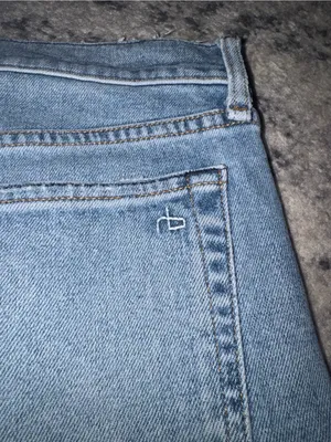 rag & bone Light Wash Slim Jeans thumbnail 7