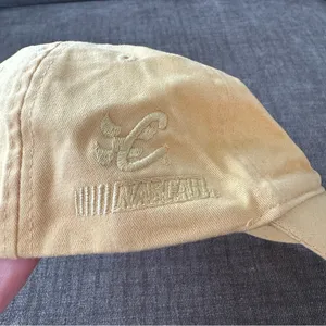 Vintage 90’s Y2K style Yellow Gordon 24 NASCAR racing hat OS adjustable thumbnail 2