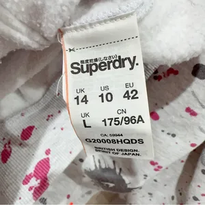 Superdry Orange Label All Over Print Full Zip Sweatshirt Size L Preowned thumbnail 8