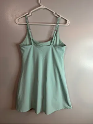 Abercrombie & Fitch Spaghetti Straps Mint Green Mini Dress Size Small thumbnail 2