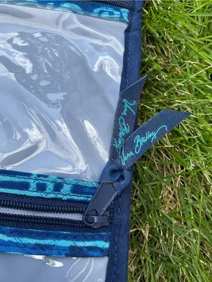 Quilted Vera Bradley travel organizer and wallet set 💙💙 thumbnail 15