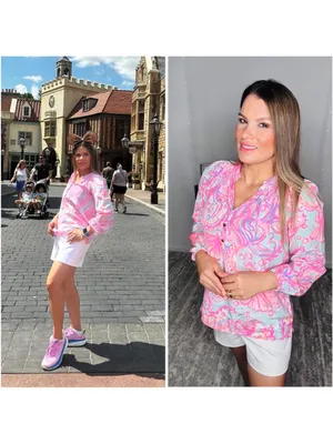 Lilly Pulitzer Elsa Too Much Bubbly 100% Silk Size Small thumbnail 4