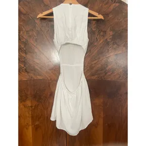 WHITE FOX In the Bag Cutout Mini Dress in White XS thumbnail 4